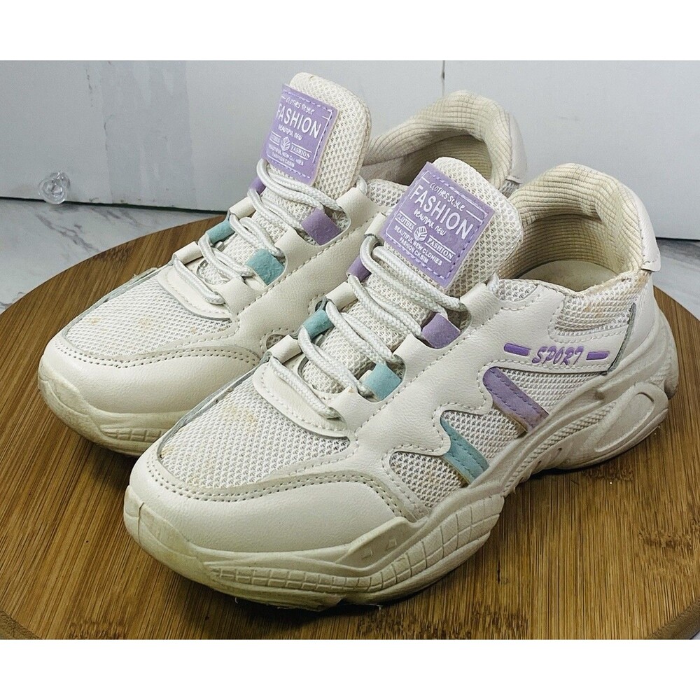 Fashion Comfortable Walking Sneaker Sz 6.5